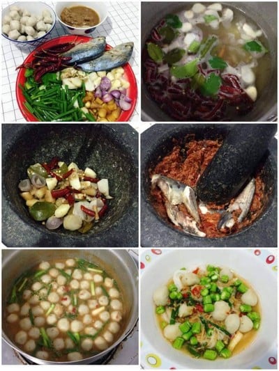 ขนมจีนน้ำยาป่า