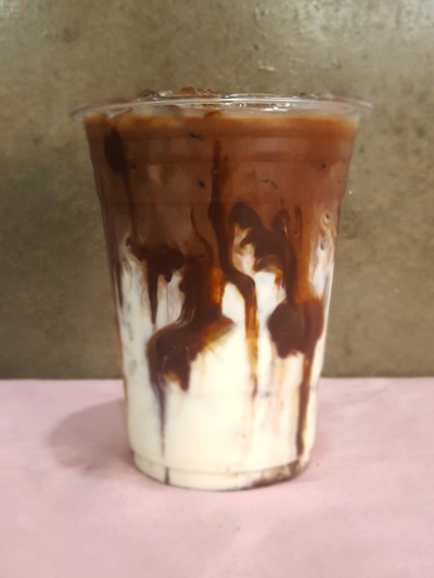 Iced cocoa latte โกโก้เข้มๆได้ที่บ้าน