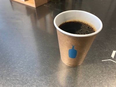 เมนูของร้าน Blue Bottle Coffee Shinjuku