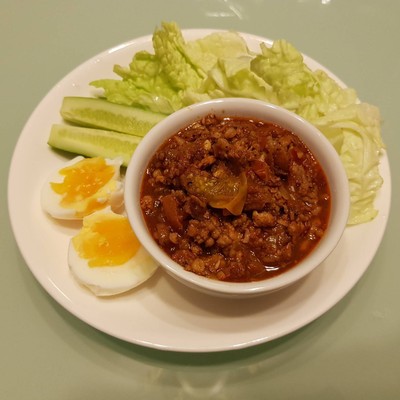 น้ำพริกอ่อง homemade