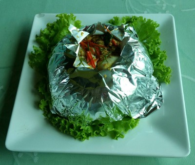 ห่อหมกทะเลมะพร้าวอ่อน