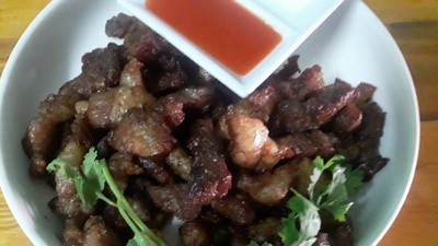 วิธีทำ เนื้อน้ำปลาทอด วิธีทำ เนื้อน้ำปลาทอด