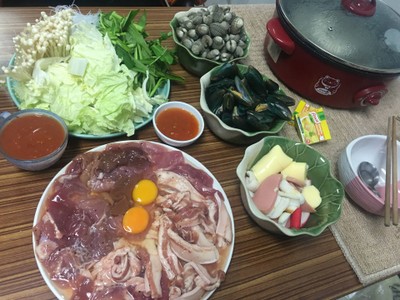 วิธีทำ สุกี้ยากี้หมู/ไก่/ทะเล