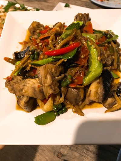 ผัดฉ่าปลากระเบน