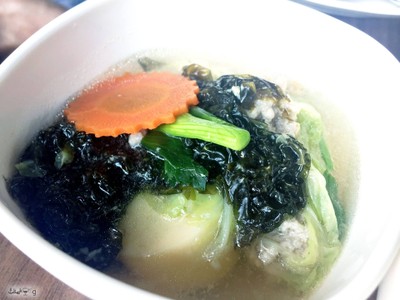 แกงจืดสาหร่าย