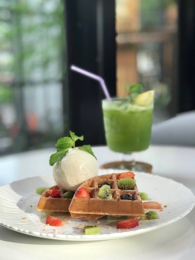 เมนูของร้าน Borbaimai Pattaya Cafe & Bistro พัทยา