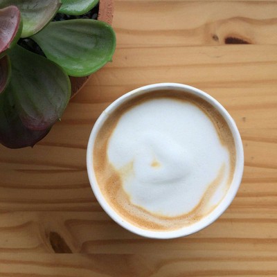 คาปูชิโนร้อน