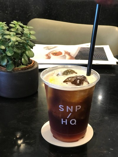 กาแฟดำสกัดเย็น/เคนย่าเลมอน