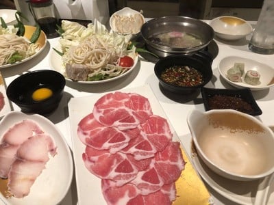 ชุดชาบูหมู