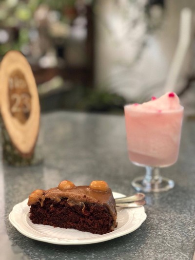 เค้กช็อกโกเลตแมคคาเดเมีย