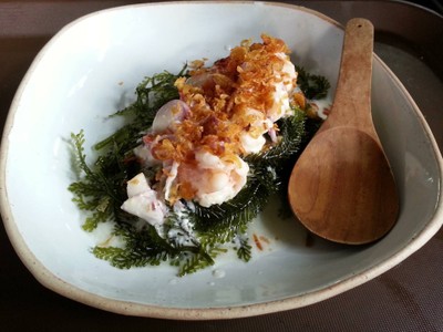 เมนูของร้าน เรือนไม้