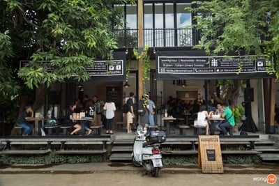 หน้าร้าน ROAST8RY LAB นิมมานเหมินทร์ ซอย 3