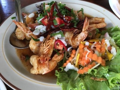 กุ้งซอสมะขาม