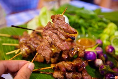 เมนูของร้าน เจ๊นู๋ หมูปลาร้า