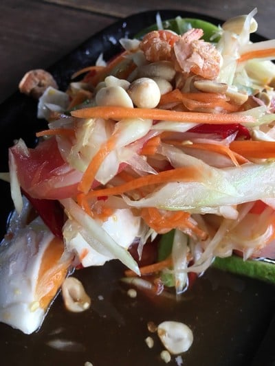 ตำไทยไข่เค็ม