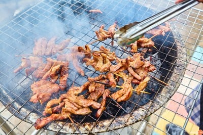 เมนูของร้าน เจ๊นู๋ หมูปลาร้า