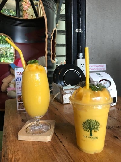 น้ำมะม่วงปั่น