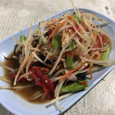 ส้มตำปูปลาร้า