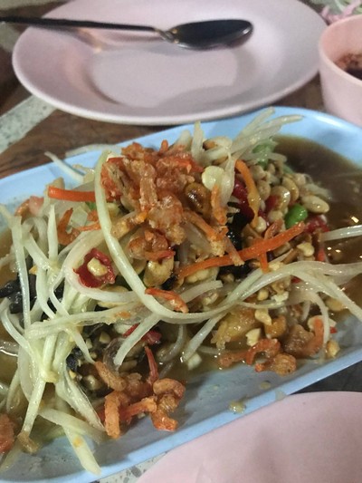 ตำไทยใส่ปู