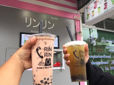 เมนูของร้าน Rin Rin Bubble Milk Tea วิชิต