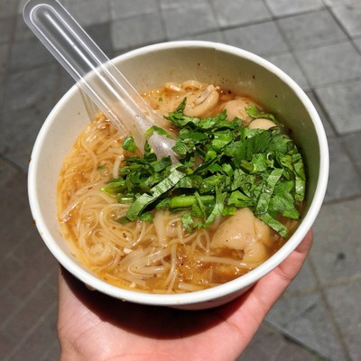 บะหมี่อาจงไส้หมู