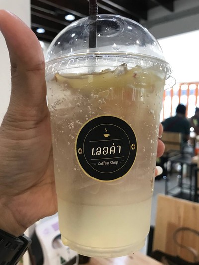 Special Apple Honey Italian Soda