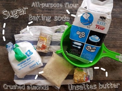 วิธีทำ Apple crumble