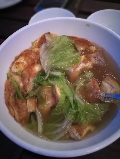 แกงจืดไข่น้ำ