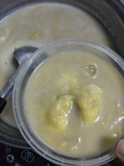 น้ำกระทิทุเรียน