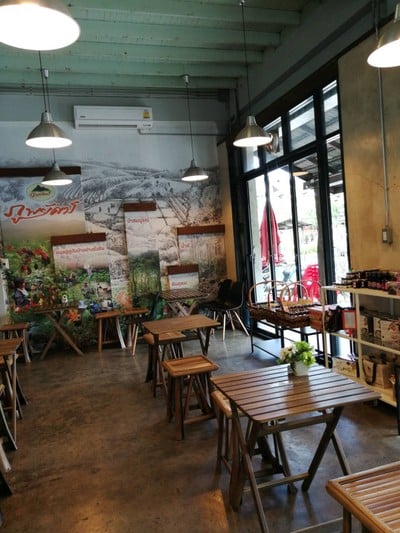 เมนูของร้าน กาแฟสดภูพยัคฆ์