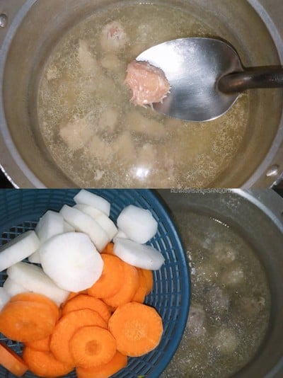 วิธีทำ ✿ ต้มจืดซี่โครงหมู ✿