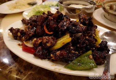 เป็ดทอดกระเทียม