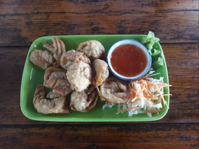 เกี๊ยวกุ้งทอด