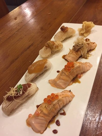 เมนูของร้าน Shinkai Premium Sushi Bar J Arena, Ratchapruk