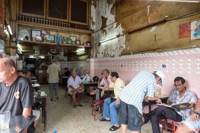 บรรยากาศ เอ็กเต็งผู่กี่ （ 益生甫記） เยาวราช