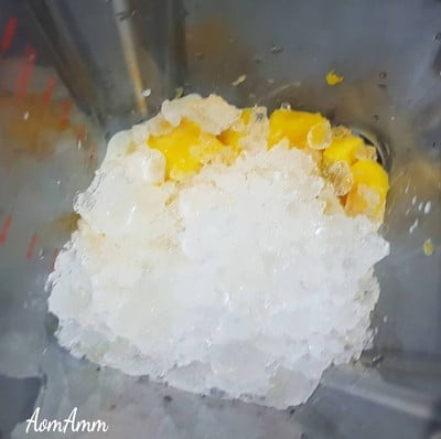 วิธีทำ มะม่วงนมสดปั่น 🍼 วิธีทำ มะม่วงนมสดปั่น 🍼