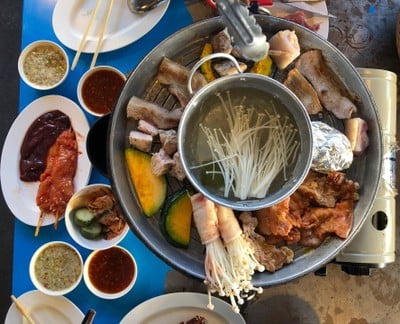 เมียงดง บุฟเฟ่ต์สไตล์เกาหลี ช้างเผือก