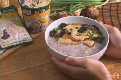 วิธีทำ โจ๊กไก่ผัดเห็ดหอม วิธีทำ โจ๊กไก่ผัดเห็ดหอม