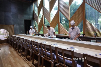 บรรยากาศ Tsukiji Aozora Sandaime