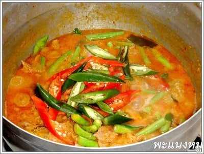 วิธีทำ พะแนงหมู วิธีทำ พะแนงหมู