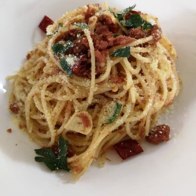 วิธีทำ Spaghetti Corned Beef