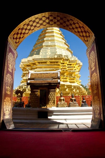 บรรยากาศ วัดพระธาตุดอยสุเทพราชวรวิหาร