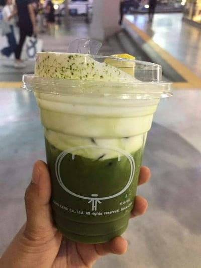 Matcha Cheese Tea