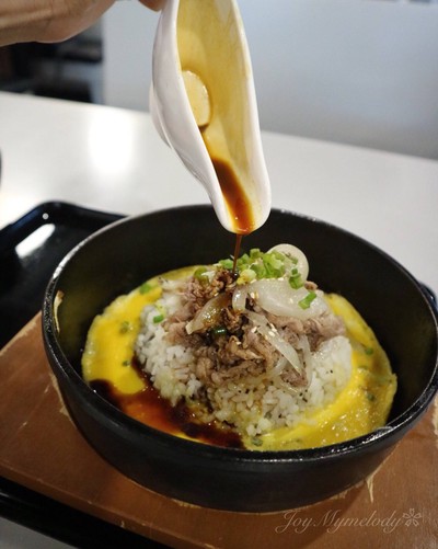 Beef Teppan Itameshi ข้าวหน้าเนื้อสไลด์กระทะร้อน