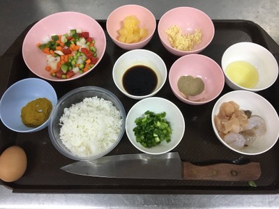 วิธีทำ ข้าวผัดสับปะรด