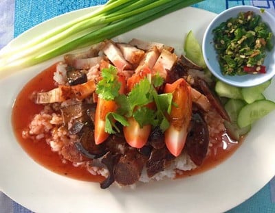 จั๊วข้าวหมูแดง