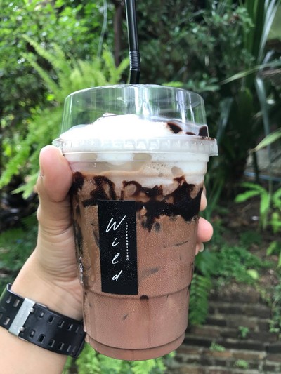 Double Dark Chocolate Latte