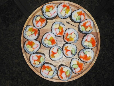 วิธีทำ Maki Sushi 2 สไตล์บ้านเรา 
