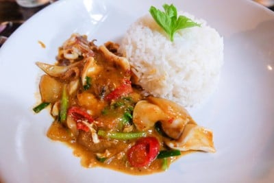 เมนูของร้าน บ้านในสวน