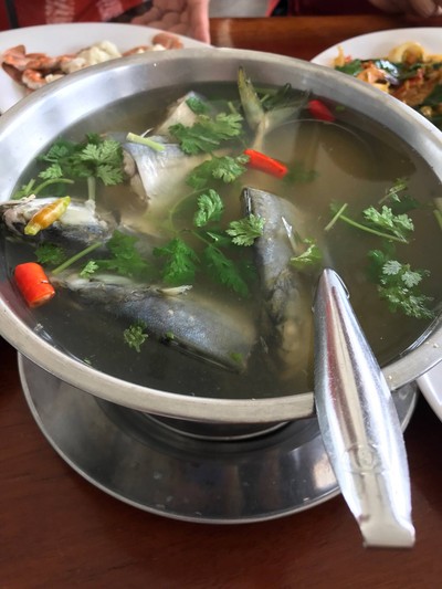 เมนูของร้าน ครัวเจ้าพระยา สมุทรสาคร